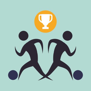 Sağlıklı yaşam tarzı tasarım. welness simgesi. İzole illüstrasyon