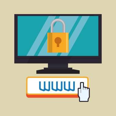 Bulut bilgi işlem tasarım. Ortam simgesi. İzole illüstrasyon