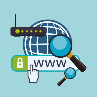 Bulut bilgi işlem tasarım. Ortam simgesi. İzole illüstrasyon