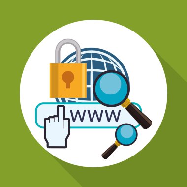 Bulut bilgi işlem tasarım. Ortam simgesi. İzole illüstrasyon