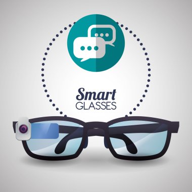 Akıllı aygıt tasarım. Gadget'ı simgesi. İzole illüstrasyon, vektör