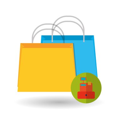 Sosyal reklam tasarımı. Ortam simgesi. Beyaz arka plan, vektör