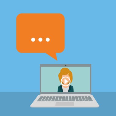 Online eğitim tasarımı. Eğitim kavramı. Renkli illüstrasyon