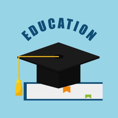 Online eğitim tasarımı. Eğitim kavramı. Renkli illüstrasyon