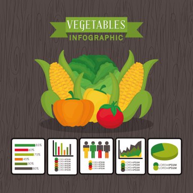Çiftlik taze tasarım. Organik gıda simgesi. Renkli resimde, vektör