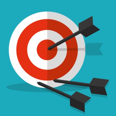 Başarı tasarım. Başarı simgesi. Renkli tasarımı, vektör