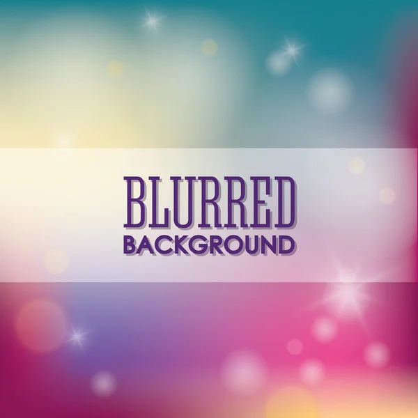 Background design. Blurred icon. Colorful illustration — Stock Vector