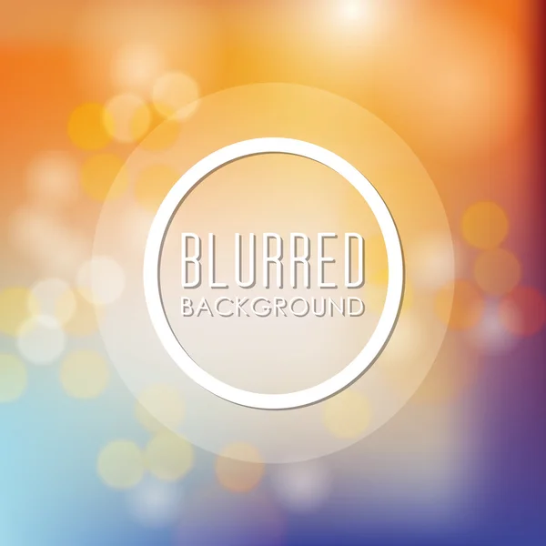 Background design. Blurred icon. Colorful illustration — Stock Vector