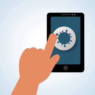 teknoloji tasarım. güvenlik sistem kutsal kişilerin resmi. İzole illüstrasyon, vektör