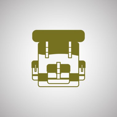 Askeri çanta tasarımı, vektör çizim