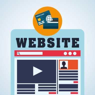 Güvenlik sistemi tasarımı. Koruma simgesi. izole illüstrasyon, vektör