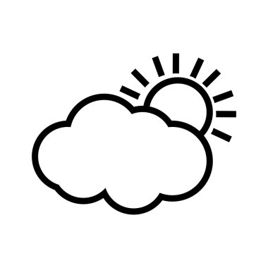 Hava simgesi tasarım, vektör