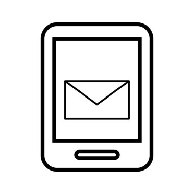 smartphone aygıt simgesi, vektör