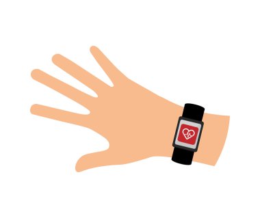 bilek aygıt simgesi, vektör