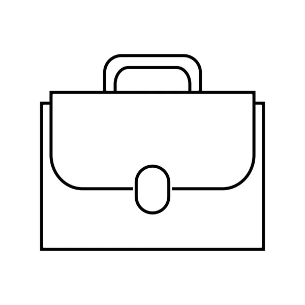 Zakelijke koffer pictogram, vector — Stockvector