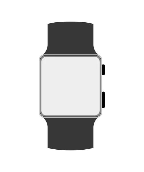 Slimme horloge pictogram, vector — Stockvector