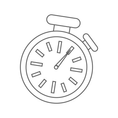 izole kronometre tasarımı. zaman kavramı , vektör grafiği