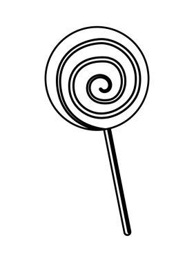 Sugar food design. candy icon. sweet illustration. vector graphi