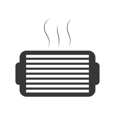 Fan makinesi tasarımı. izole ventilador simgesi. vektör grafiği