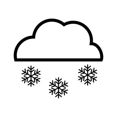 Snow design. isolated snowflake icon. vector graphic