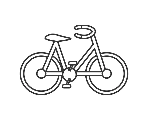 Geïsoleerd fiets ontwerp. Gezond lifestyle concept, Vector Graphic — Stockvector