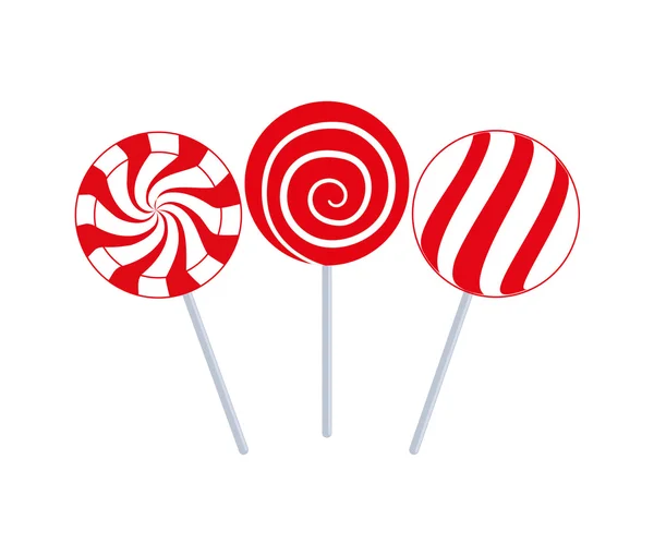 Sugar food design. candy icon. sweet illustration. vector graphi — 图库矢量图片