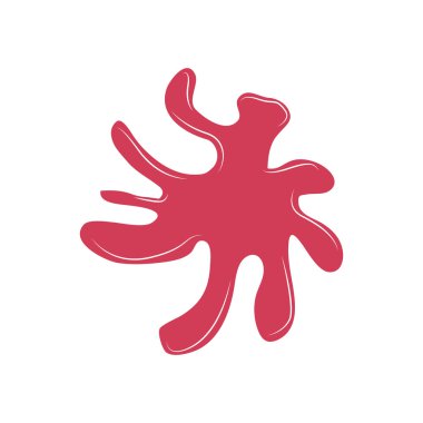 Boya tasarım. Splash simgesi. vektör grafiği