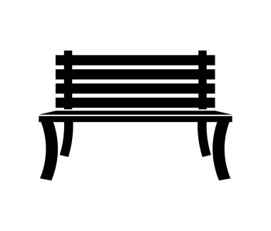 Yeşil alanı ve Bahçesi nesne tasarımı. Banka simgesi. vektör grafik