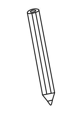 Boya konsepti. izole görüntü üzerinde kalem simgesi. vektör grafiği