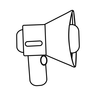 Müzik tasarımı. ses simgesi. izole görüntü. vektör grafiği