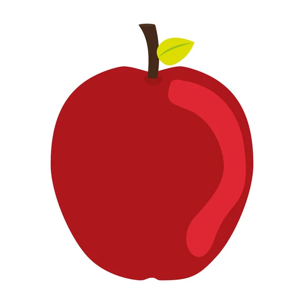 Gezonde en biologische voeding. fruit pictogram. vectorafbeelding — Stockvector