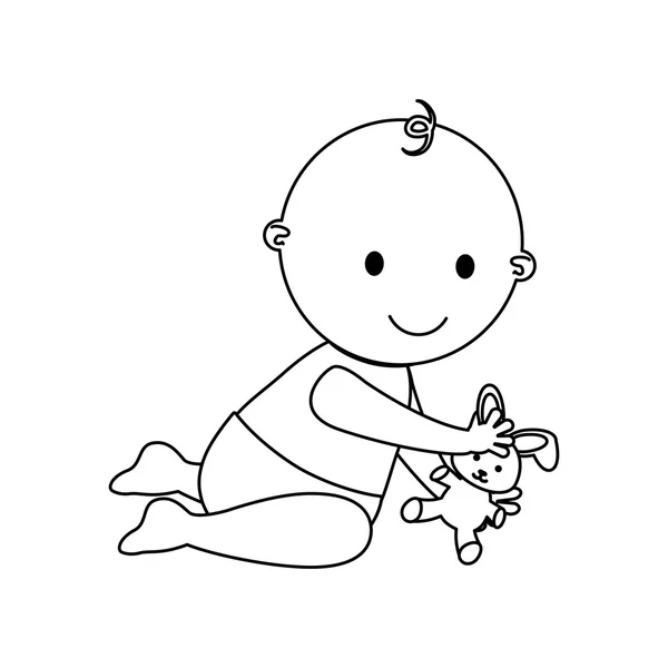 Baby Kid Design. Säuglingsikone. Isoliertes Bild. Vektorgrafik — Stockvektor
