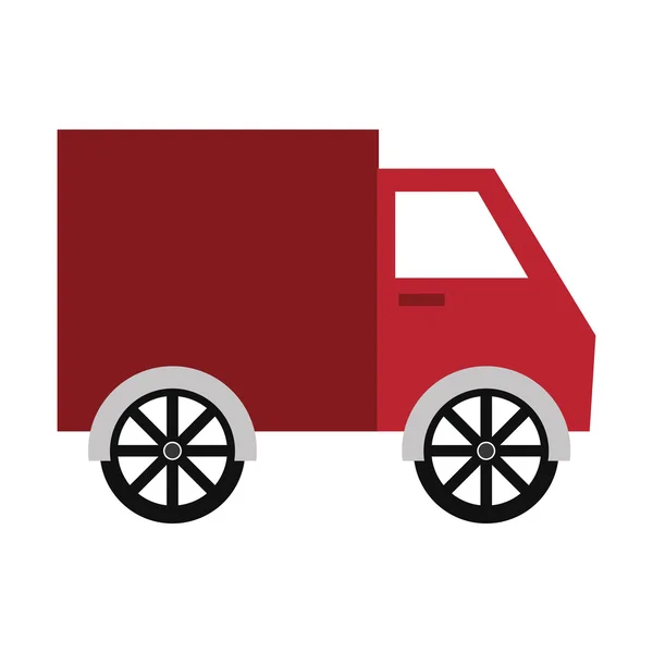 Conceito de transporte. design de entrega. ícone de caminhão. Vector gr — Vetor de Stock