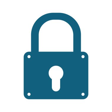 Güvenlik sistemi konsepti. asma kilit simgesi. koruma kavramı. vektör