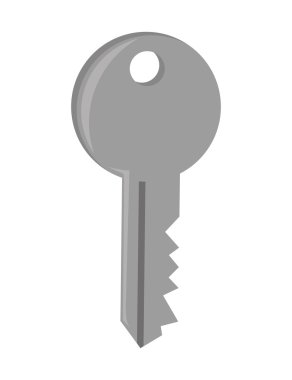 Güvenlik sistemi konsepti. anahtar simgesi. koruma kavramı. vektör gr