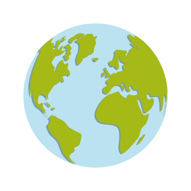 Planet design. World sphere icon. vector graphic