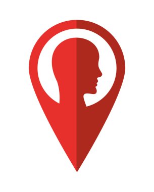 İnsan insan tasarımı. Erkek ve düğme simgesi. vektör grafiği