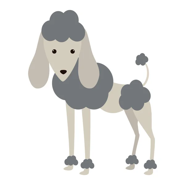 Dier en huisdier liefde. Hond cartoon icoon. vectorafbeelding — Stockvector