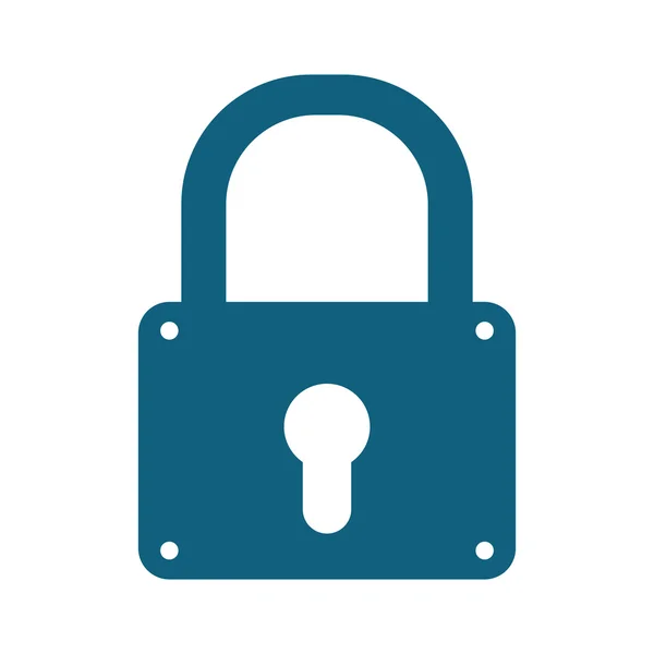 A biztonsági rendszer koncepciója. lakat ikon. a védelmi koncepció. vect között — Stock Vector