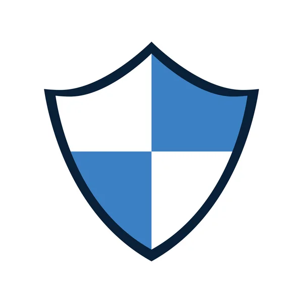 Concepto sistema de seguridad. icono de escudo. concepto de protección. vector — Archivo Imágenes Vectoriales