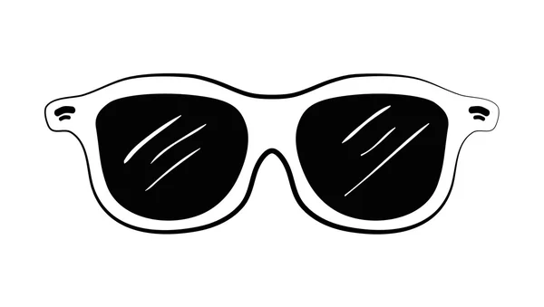 Концепція окулярів. піктограма оптичного приладу. векторна графіка — стоковий вектор