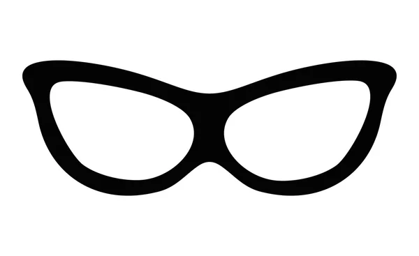 Szemüveg koncepció. optikai hangszer ikonján. vektorgrafika — Stock Vector