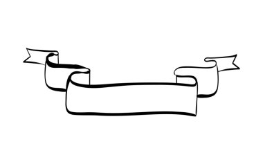 etiket simgesi. Şerit tasarımı. vektör grafiği