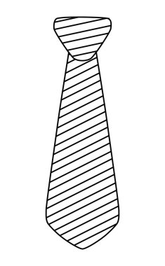 kravat simgesi. Erkek parça tasarım uygun. vektör grafiği