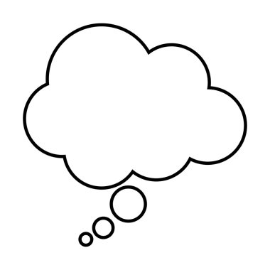bulut tasarım. Hava simgesi. vektör grafiği