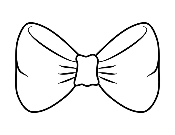 Icono Bowtie. Traje de diseño de piezas masculinas. gráfico vectorial — Vector de stock