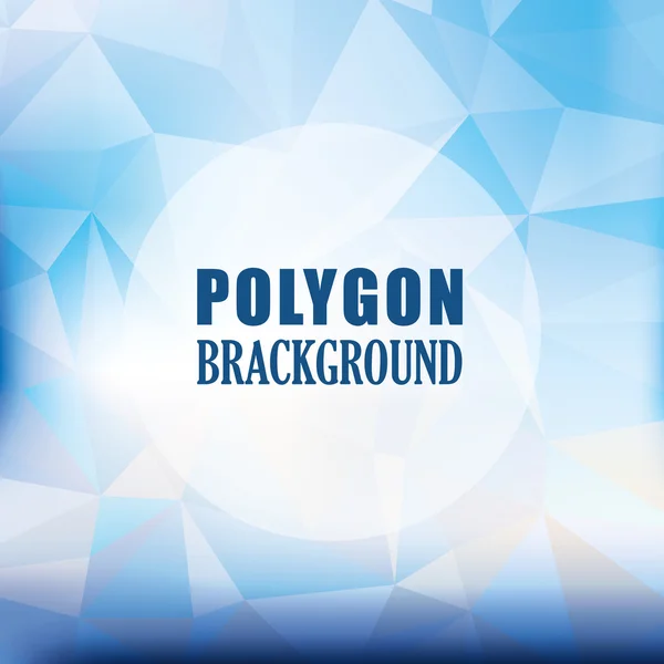 Background design. Polygon icon. Abstract and Colorfull illustra — Stock vektor