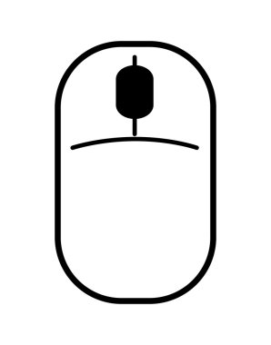 Fare simgesi. Teknoloji tasarım. vektör grafiği