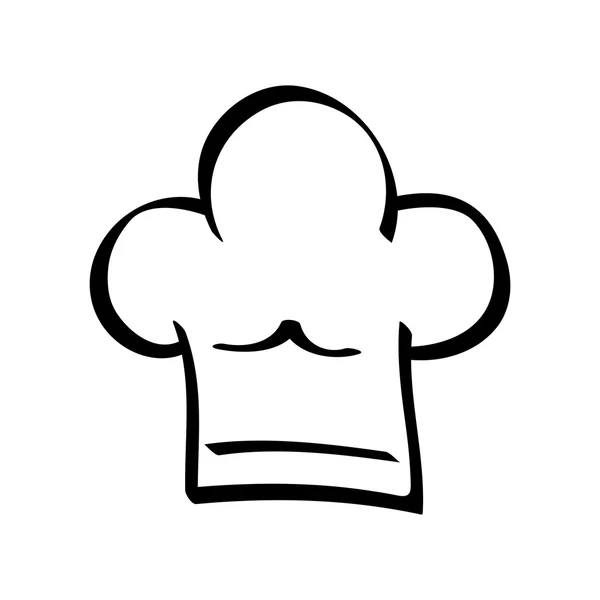 Chefs sombrero icono. Diseño de menú. gráfico vectorial — Archivo Imágenes Vectoriales