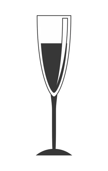 Ícone de cocktail. Design de bebida. gráfico vetorial —  Vetores de Stock